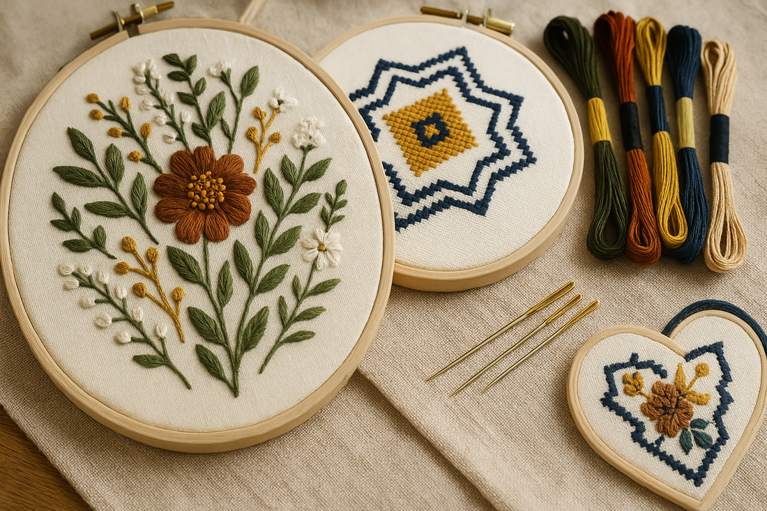 當刺繡遇上十字繡|打造專屬你的生活風格美學