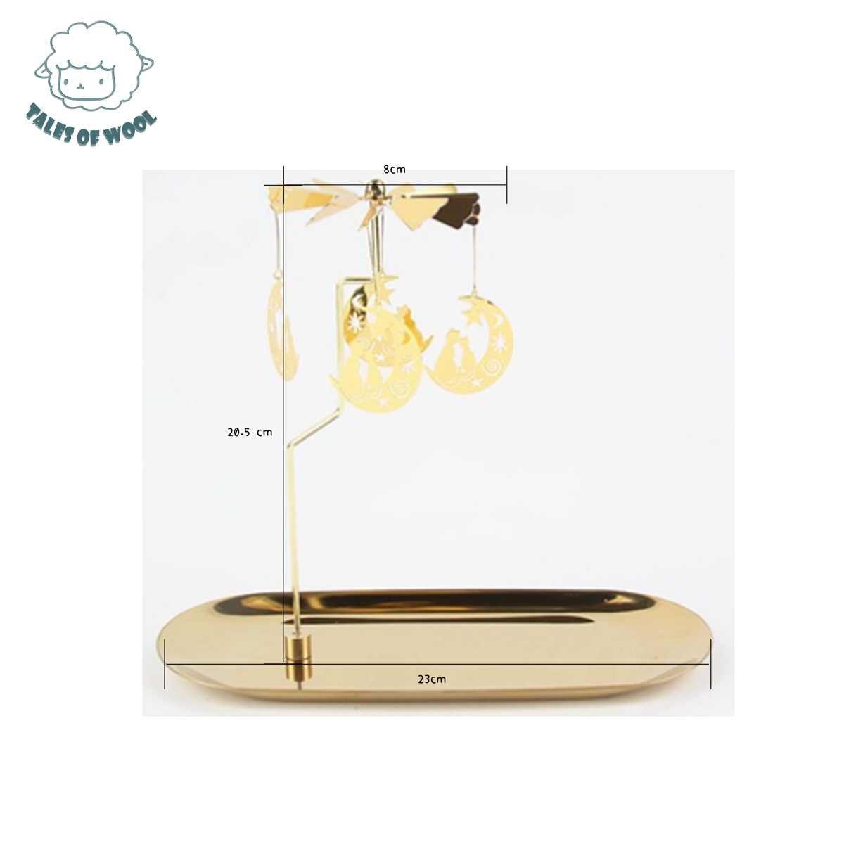 旋轉燭台(浪漫小貓)