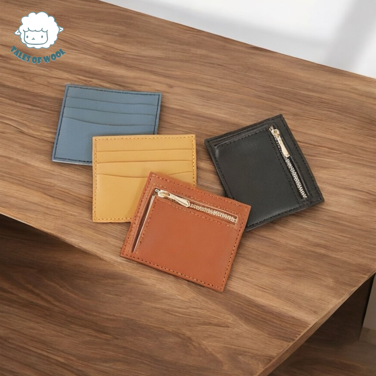 真皮拉鏈卡片套