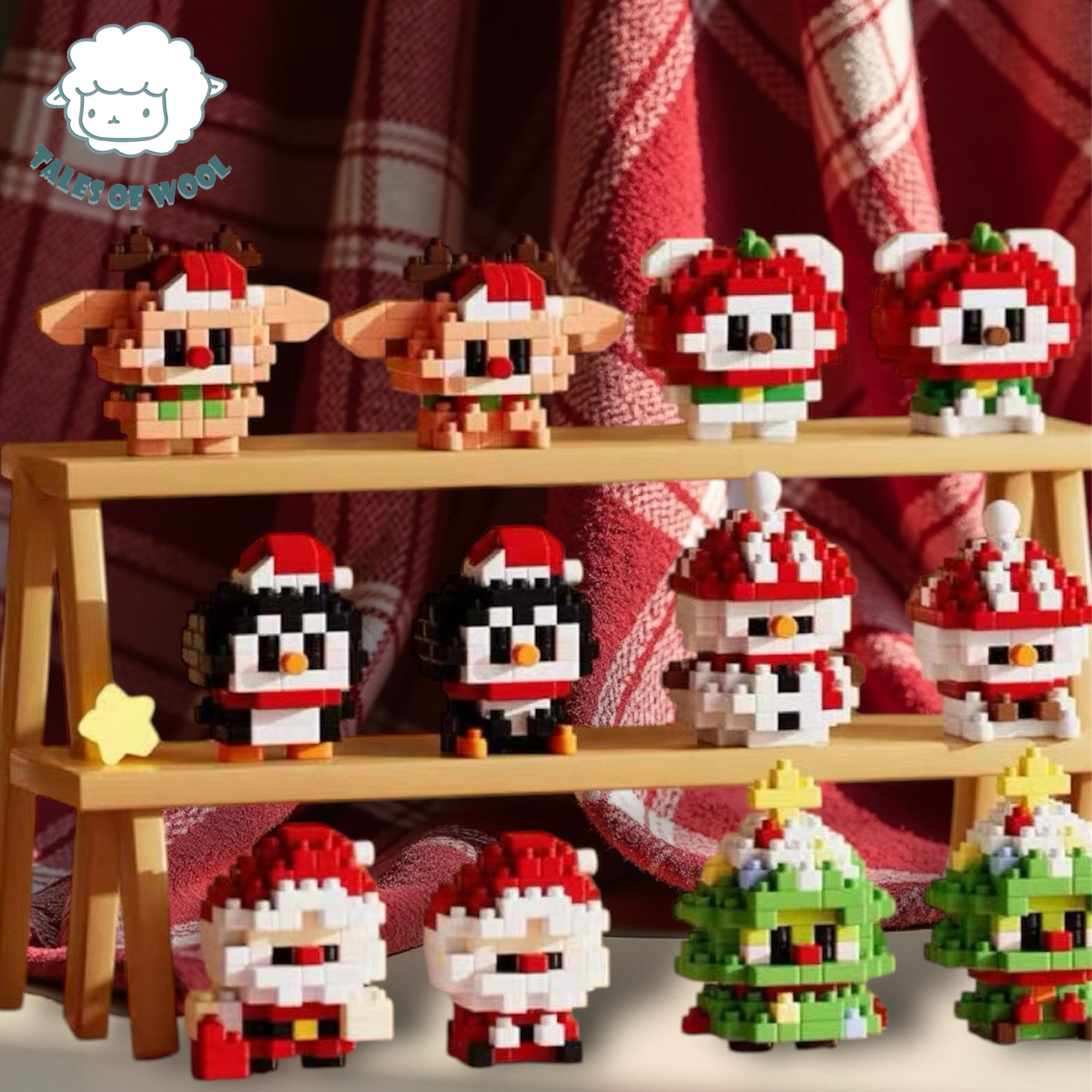 聖誕積木玩具(聖誕老人)