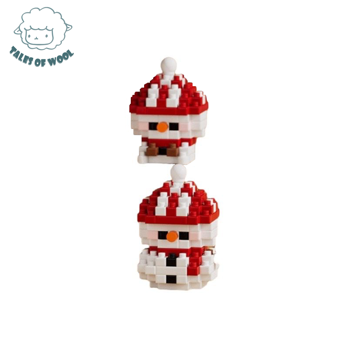 聖誕積木玩具(聖誕雪人)