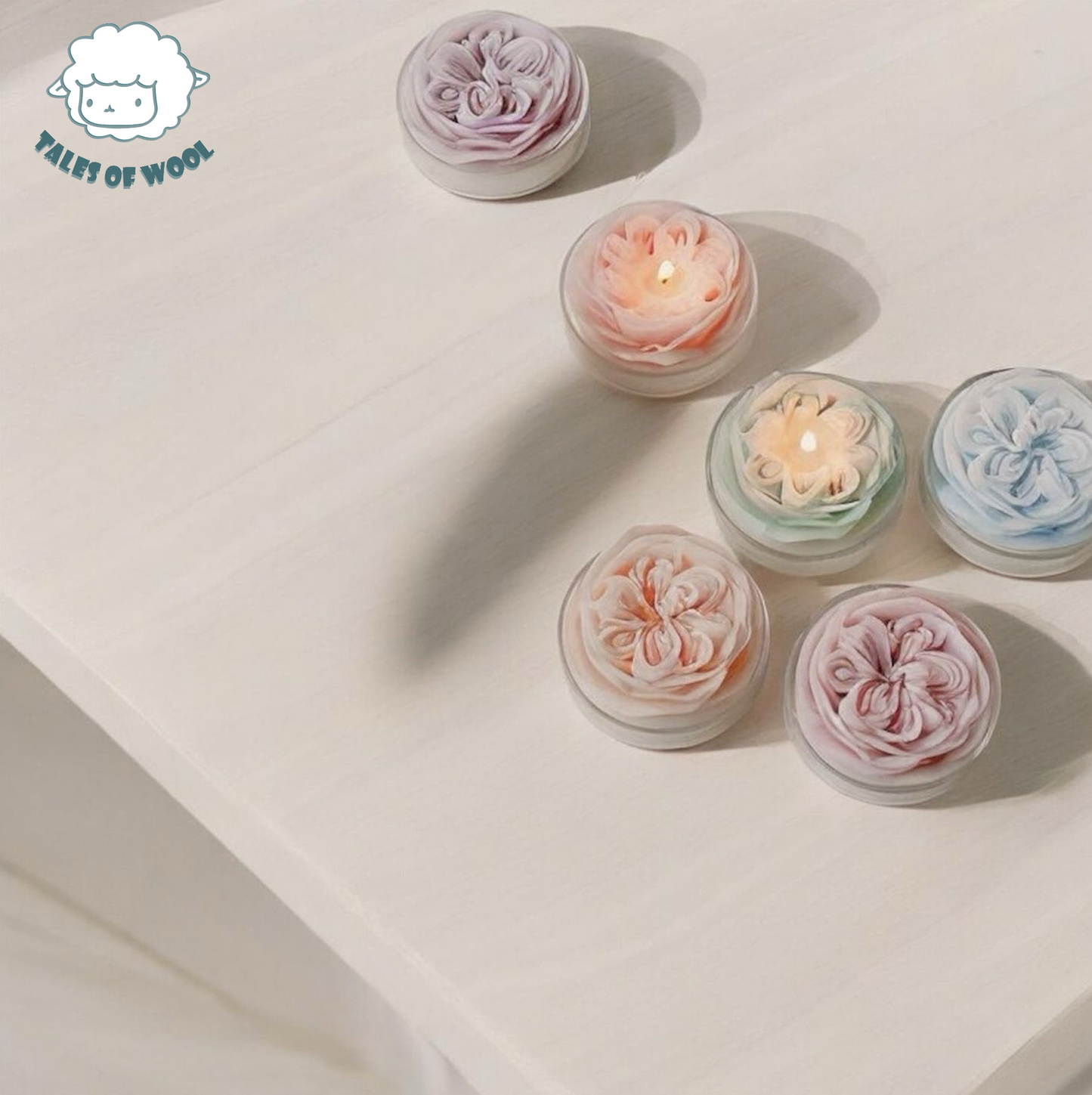 香氛蠟燭(粉色Garden Rose)