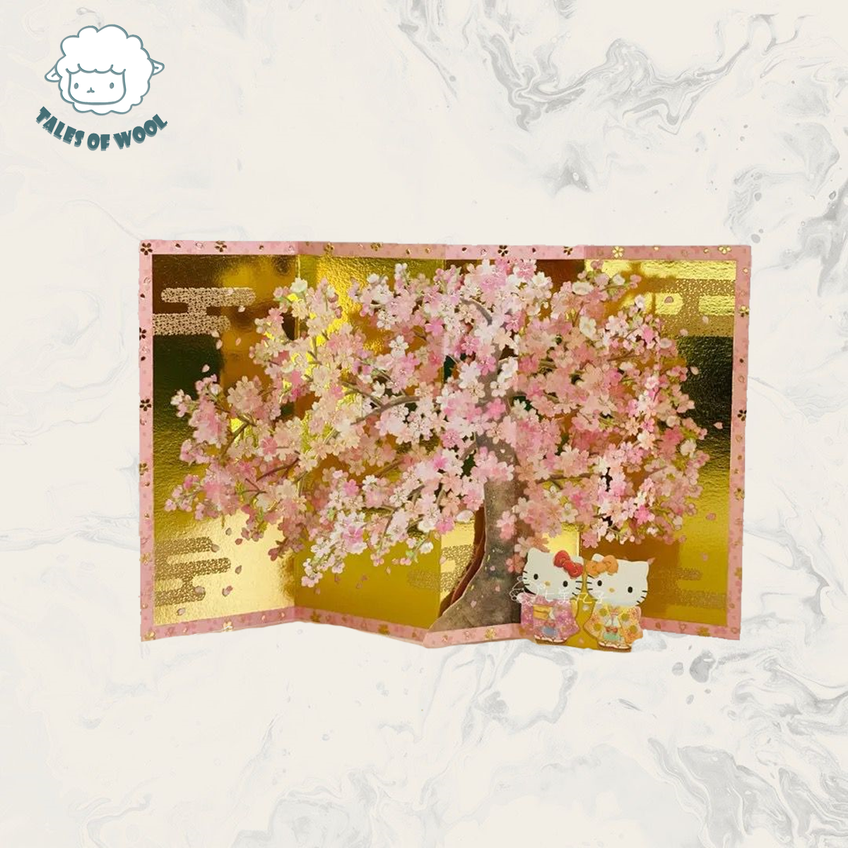 立體萬用卡(Hello Kitty 櫻花款)