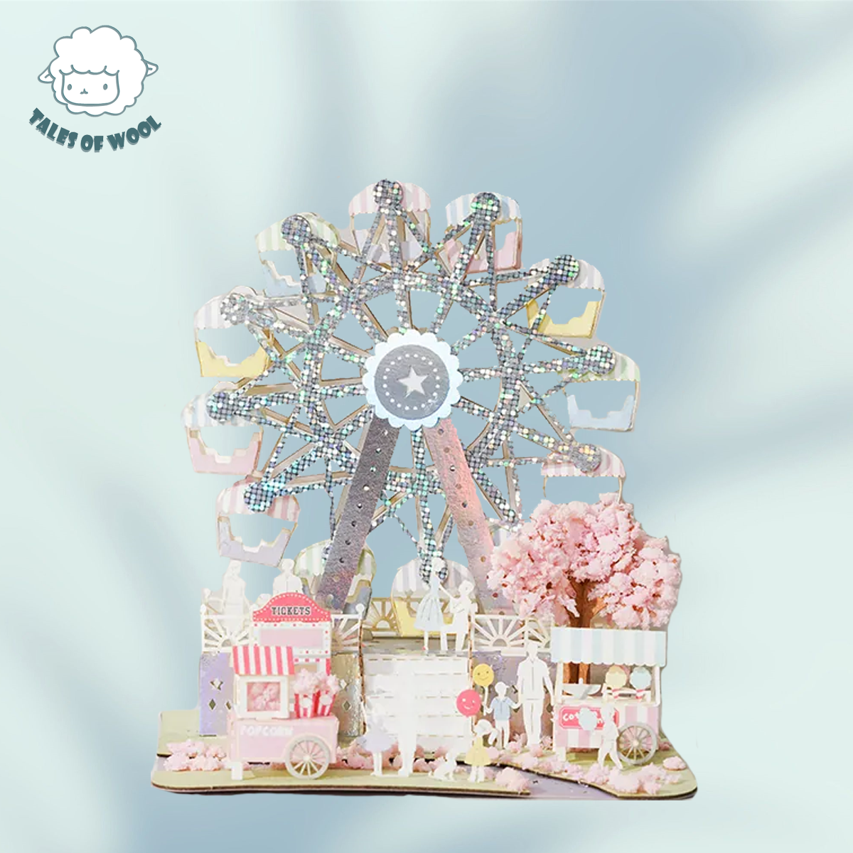 紙模型(幸福摩天輪)