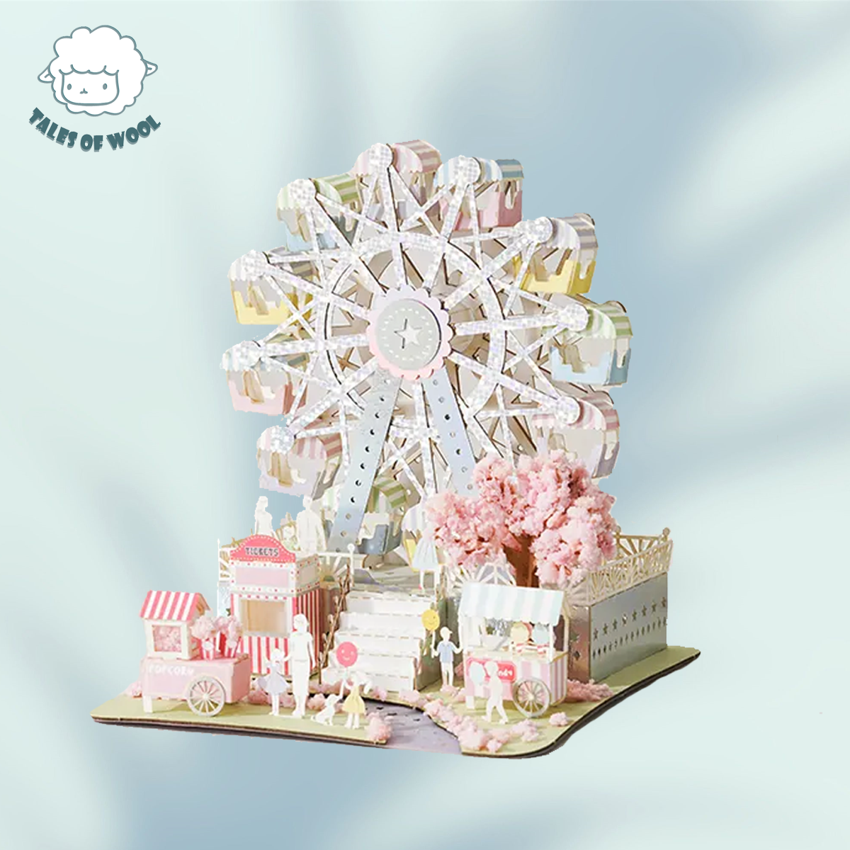 紙模型(幸福摩天輪)