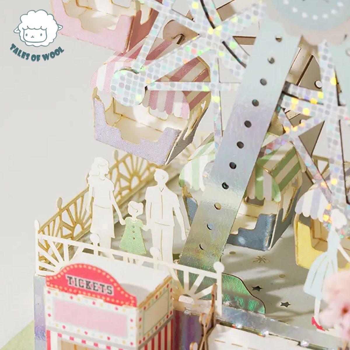 紙模型(幸福摩天輪)