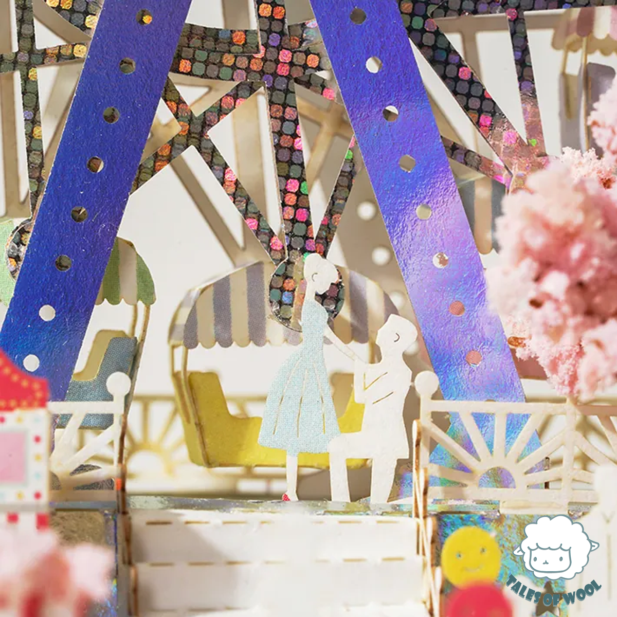 紙模型(幸福摩天輪)