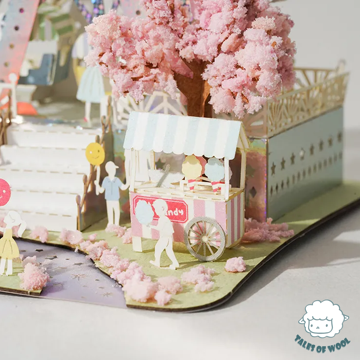 紙模型(幸福摩天輪)