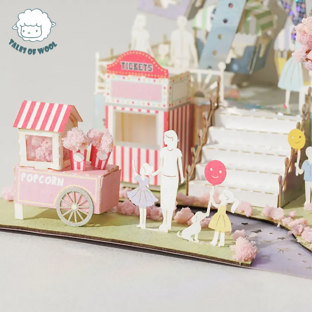 紙模型(幸福摩天輪)