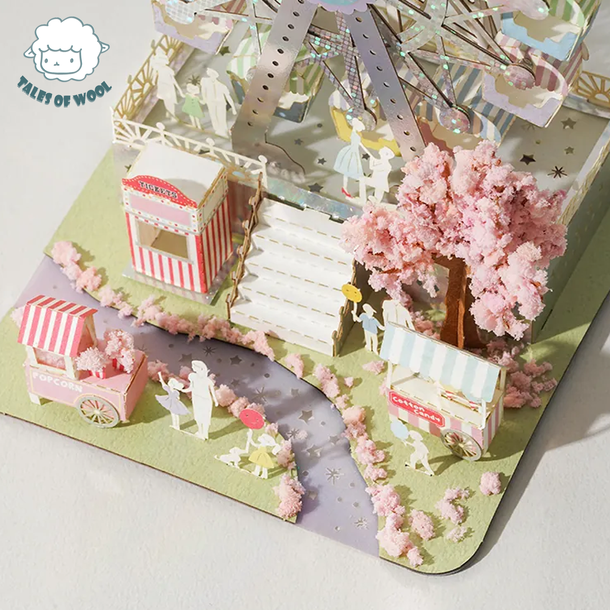 紙模型(幸福摩天輪)