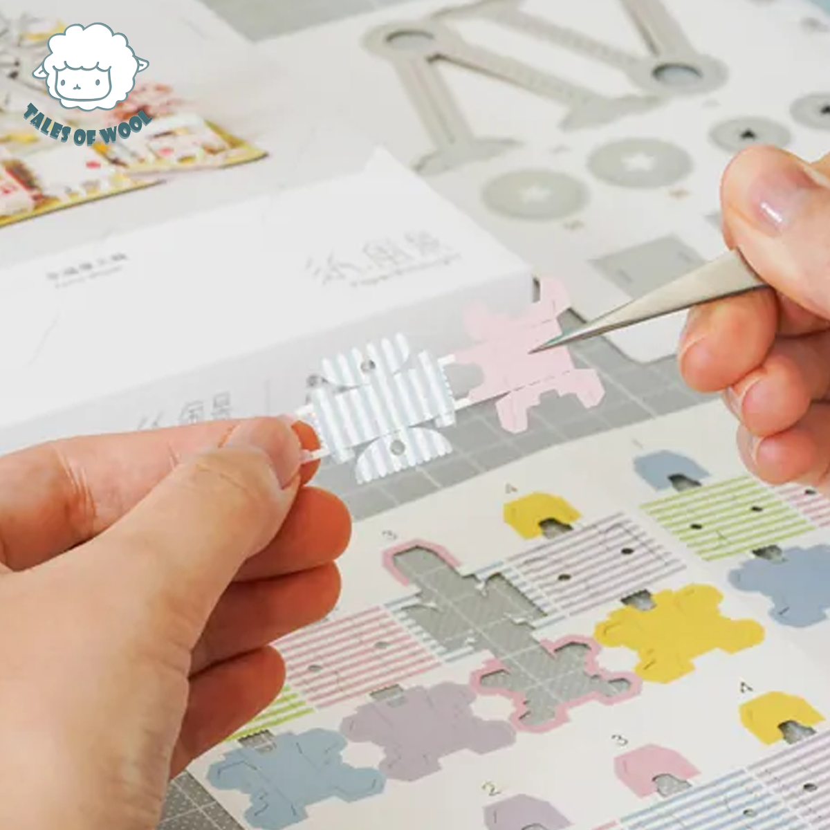 紙模型(幸福摩天輪)