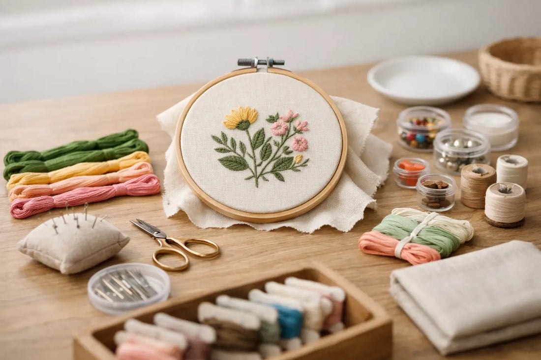 刺繡材料包入門怎麼選？新手先看這6點