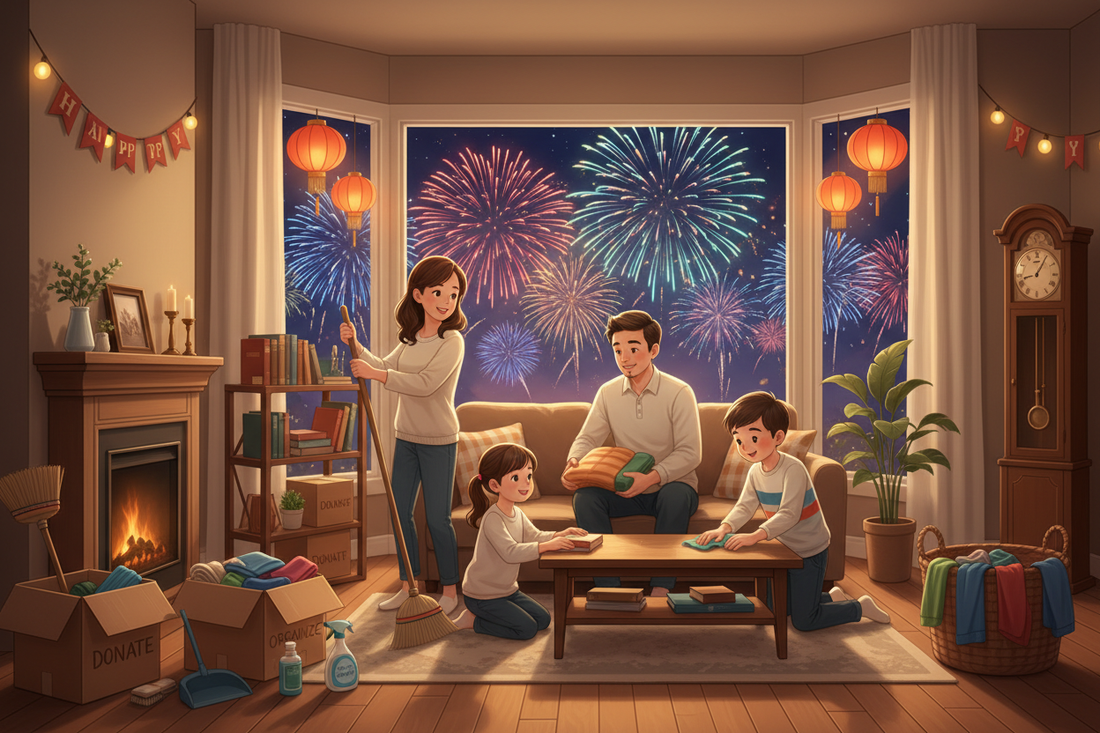 告別舊一年：5個在除夕完成的小家務，迎接好運新開始