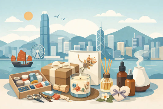 香港手作禮物哪裡買？從DIY材料包到香氛小物的質感送禮挑選法