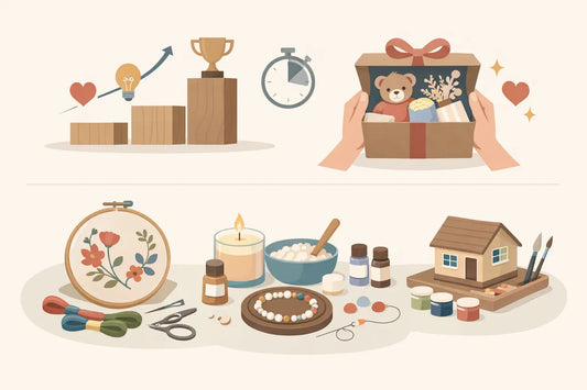 香港手作材料包怎麼選？按難度、時間與送禮心意挑對療癒 DIY 材料包，新手也能完成