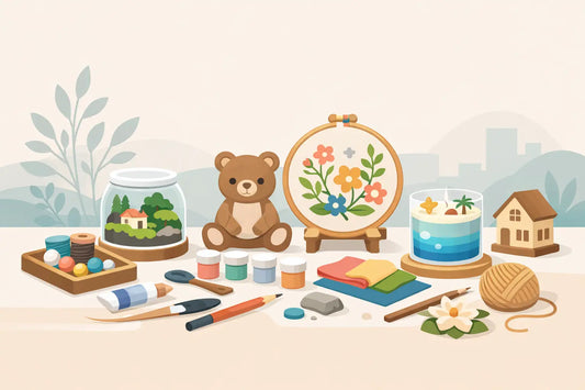 桌面擺飾手作材料包排行 5款給新手送禮與居家佈置的療癒精選