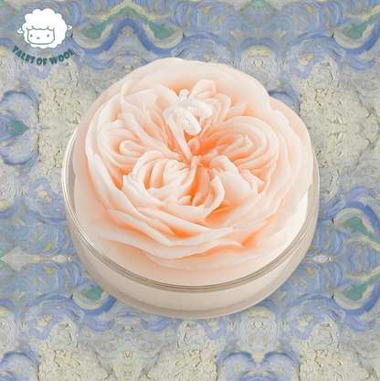 香氛蠟燭（粉色Garden Rose）