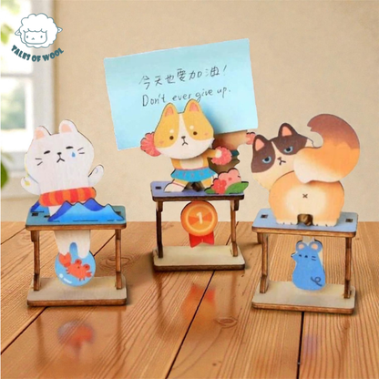 搖擺MEMO夾（厭世貓）